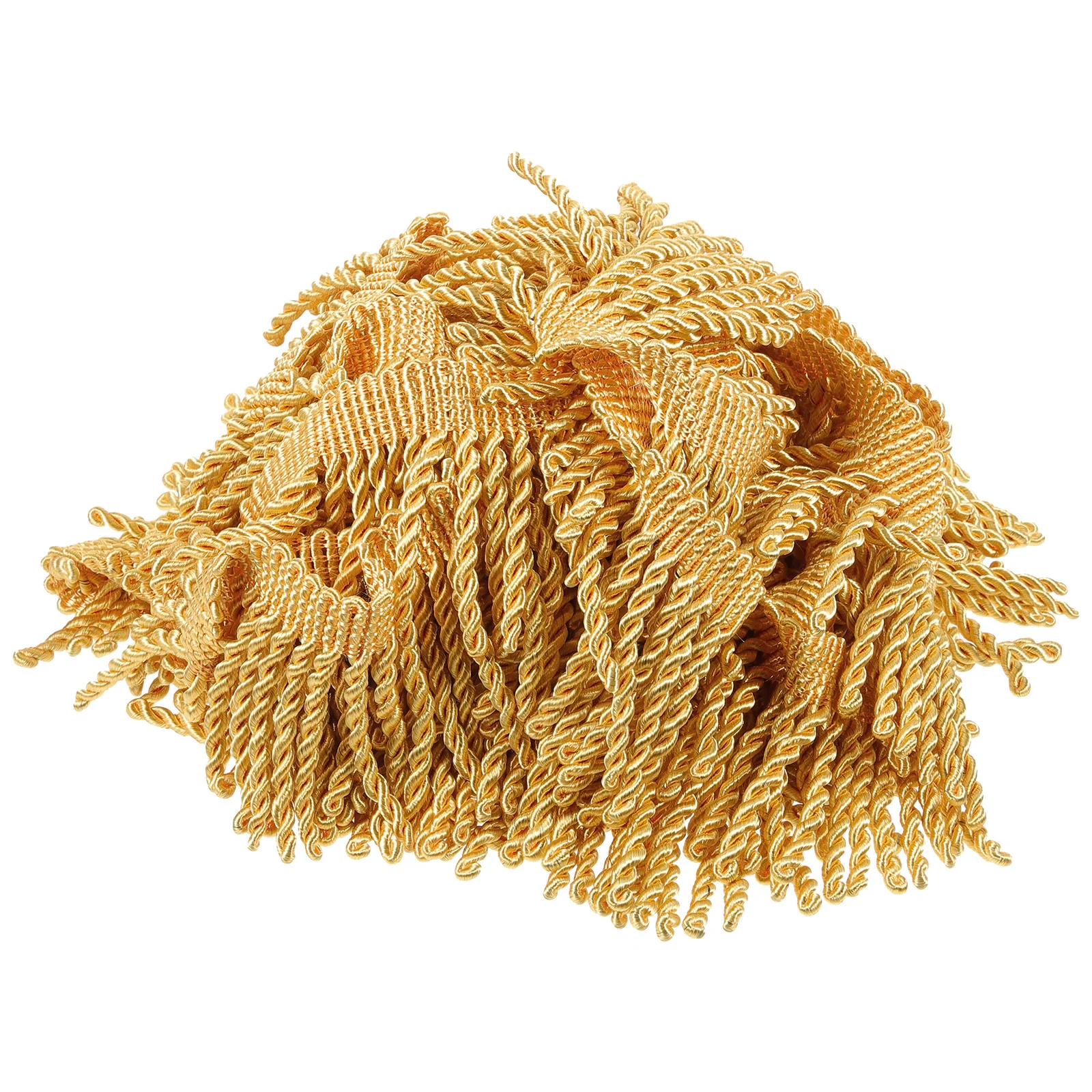 

Flag Fringe Trim Polyester Tassel Sewing DIY Decorative Curtain Cushion Edge Embellishment Durable Handmade Fabric