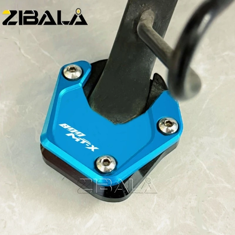 

800MTX 2024 2025 2026 Motor Foot Side Stand Extension Pad Support Plate Pedal Kickstand FOR CFMOTO 800MT-X MTX 800 Accessories