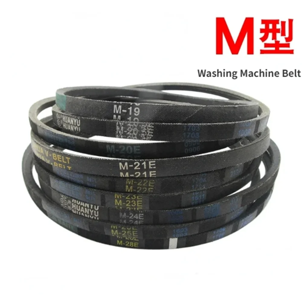 

5pcs Washing machine drive belt wear-resistant M type triangle belt belt M-19E M-20.5E M-21.3E M-22E M-23E M-28E