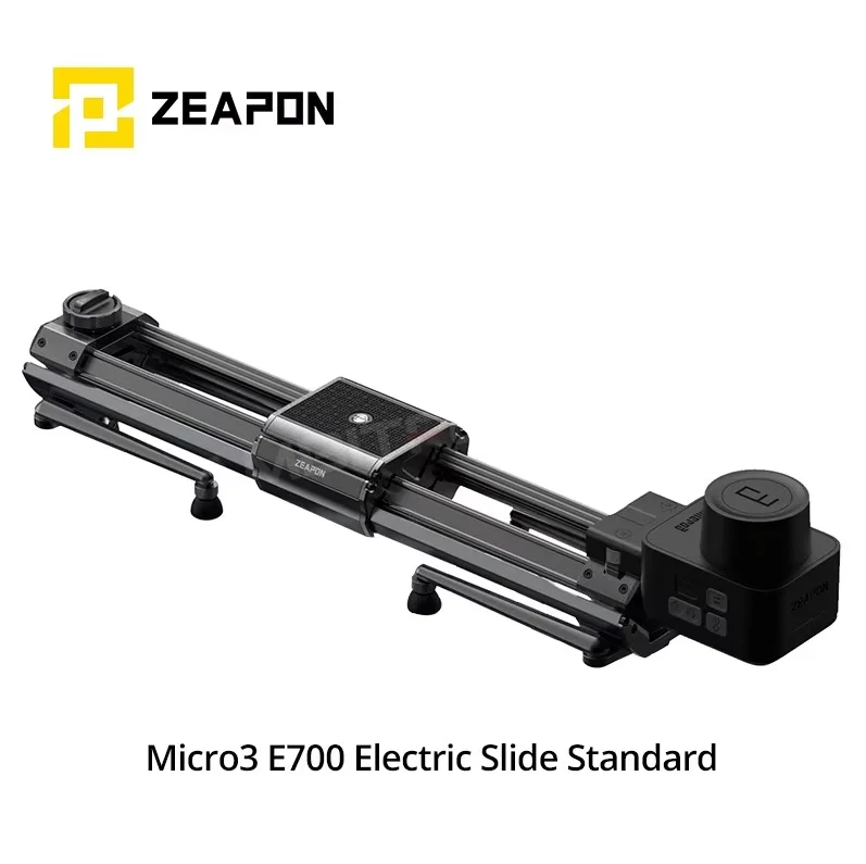 ZEAPON Micro 3 M500 M700 M1000 E500 E700 E1000 Motorisierter Schieber DSLR-Kamera Video Double Distance Portable Slider PS-E1 PD-E1