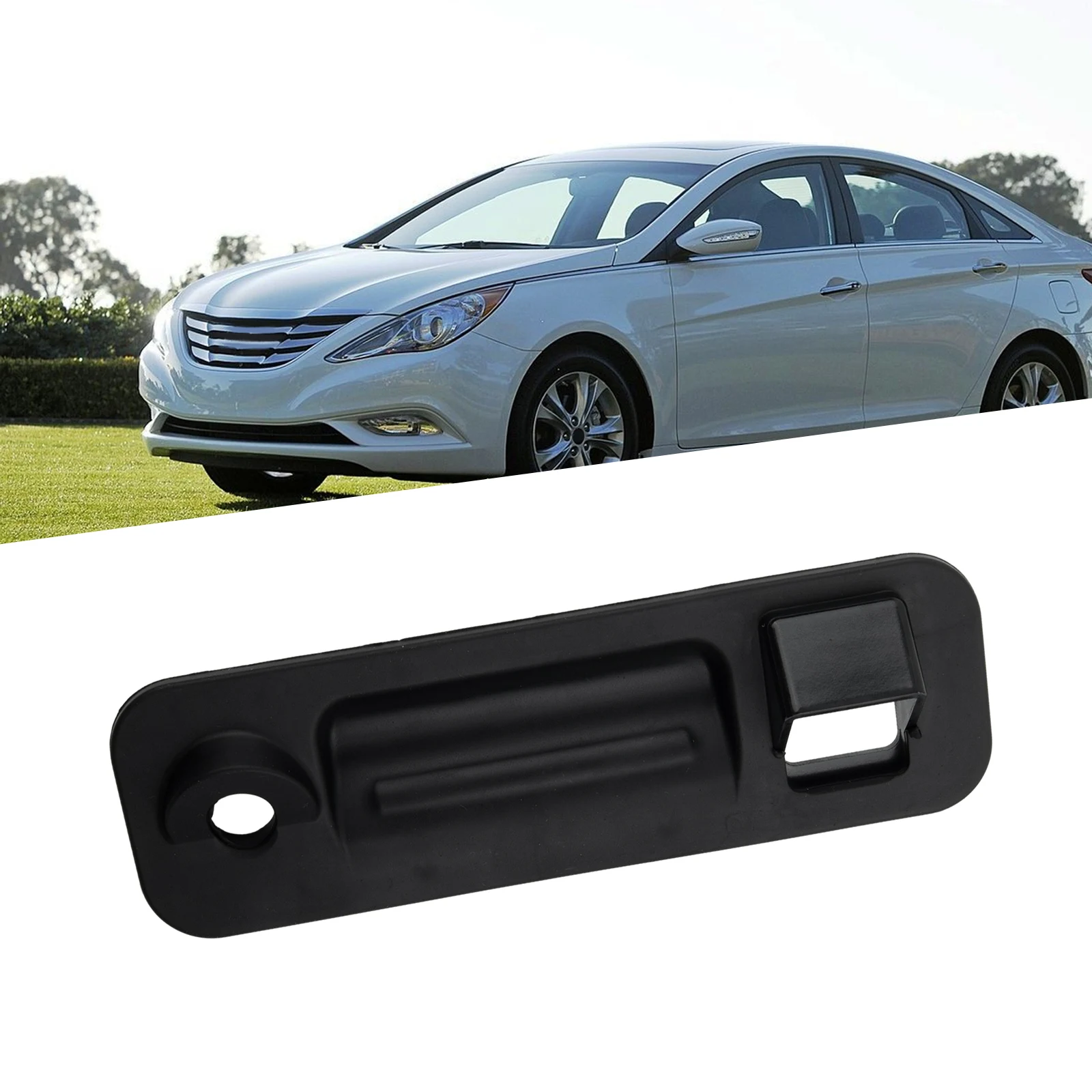 

Switch 1x Tailgate Trunk 81260-C1010 81260C1010 Auto Parts Black For Hyundai For Sonata Interior Parts Lock Handle High Quality