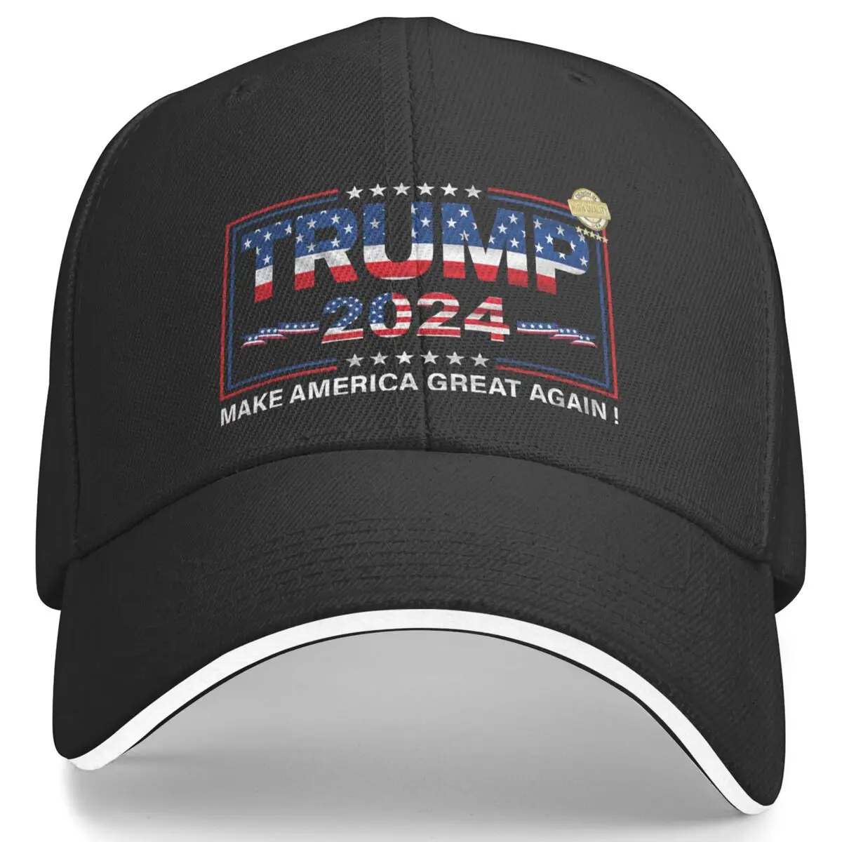 

I'm Voting For The Convicted Felon Baseball Cap Funny Retro American Flag Trucker Hat Spring Female Male Trend Baseball Cap