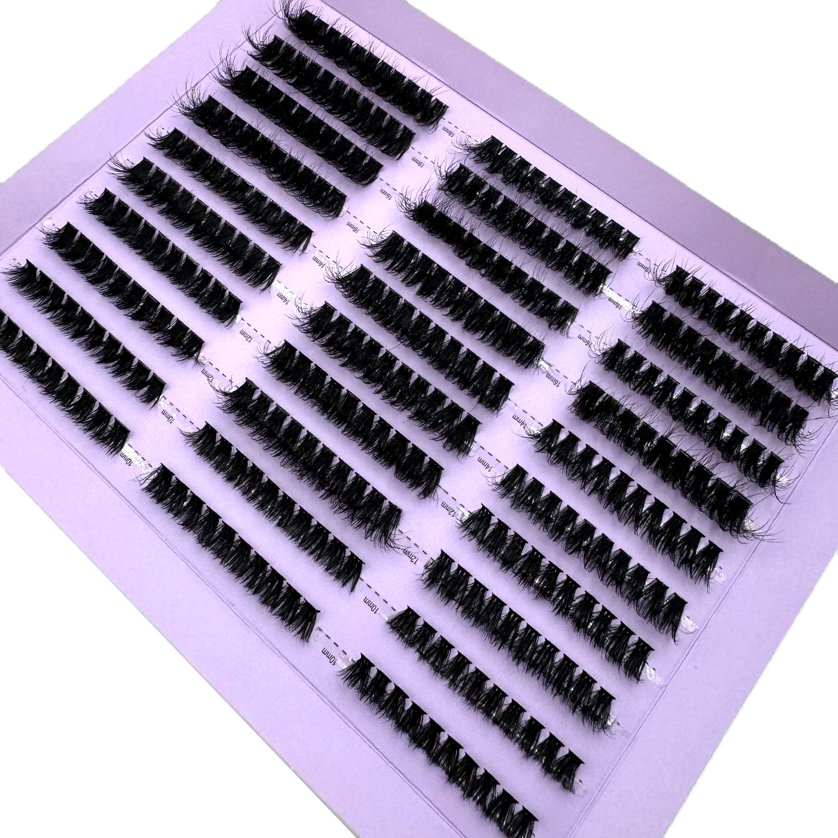 290/300Pcs 5D Fluffy 8-20mm Mix Lashes Cluster 60D-120DThick Eyelash D/DD Curl Individual Lashes DIY Lash Extensions Eyelashes