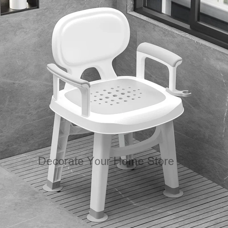 

Plastic Elderly Bathroom Chair Camping Living Room Outdoor Stool Bedroom Nordic Kitchen Makeup Tourist Tabouret Home Furniture