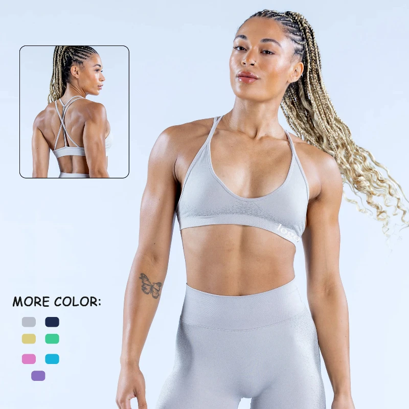 

New Tight Yoga Bra Women's Suspender Quick Drying Running Fitness Yoga Suit Top