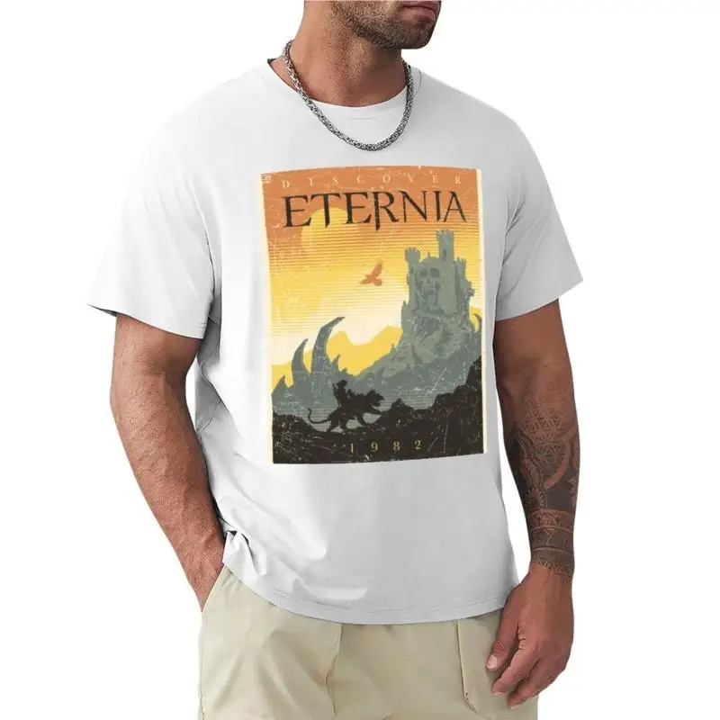 tshirt man summer tees Discover Eternia (sunrise) T-Shirt plus size t shirts anime clothes Short sleeve mens clothes