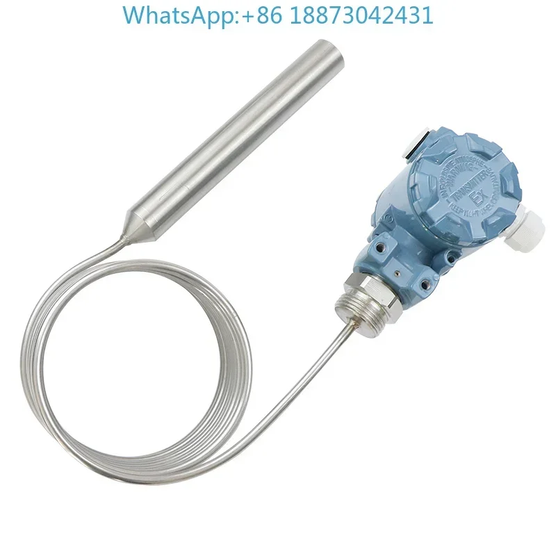 304/316 High Temperature Resistant Armored Liquid Level Transmitter Boiled Water Type Liquid Level Gauge Sewage D-iesel 4-20mA