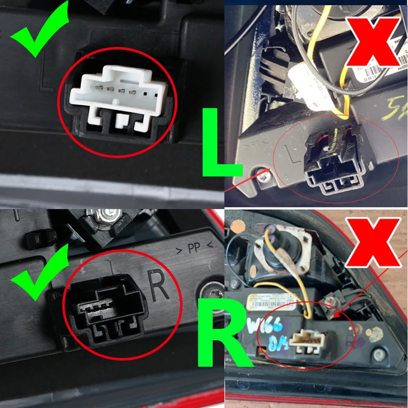Car Inner LED Taillight For Mercedes-Benz W166 LED Rear Lamptaillight Lamp For ML300 ML350 ML400 2012 2013 2014 2015 Car Styling