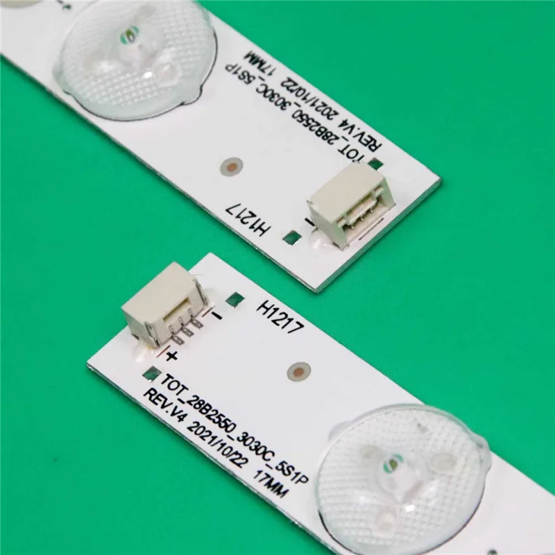 LED TV Bands Bar For TOT_28B2550_3030C_5S1P_REV.V4 Backlight Strip For TCL H28V9900 H28VPP00 Array Lanes 4C-LB280T-YH1 YH2 Tapes