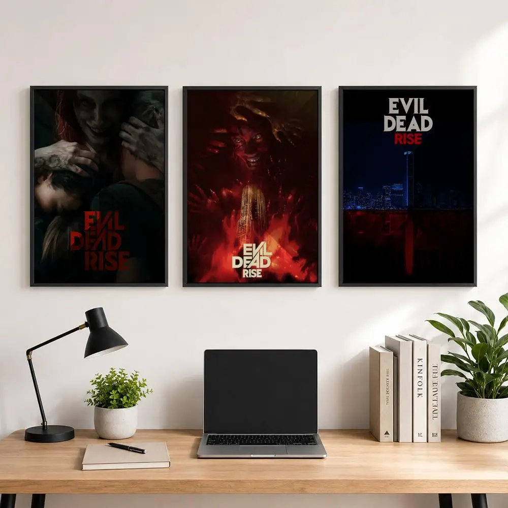 Movie E-Evil D-Dead Rise Poster Poster, Wall Decor Art Print, Abstract Wall Decor Art Print for Living Room