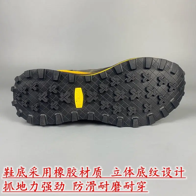 Mens Outdoor Hiking Shoes Lightweight Breathable Climbing Running Shoes Off-road Cushioned Sneakers Walking Boots