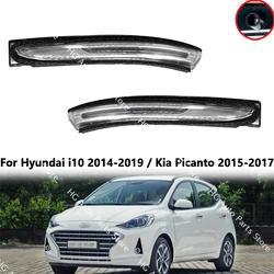 87614B9000 87624B9000 For Hyundai i10 2014-2019 / Kia Picanto 2015-2017 Car Rearview Mirror LED Turn Signal Light Accessories