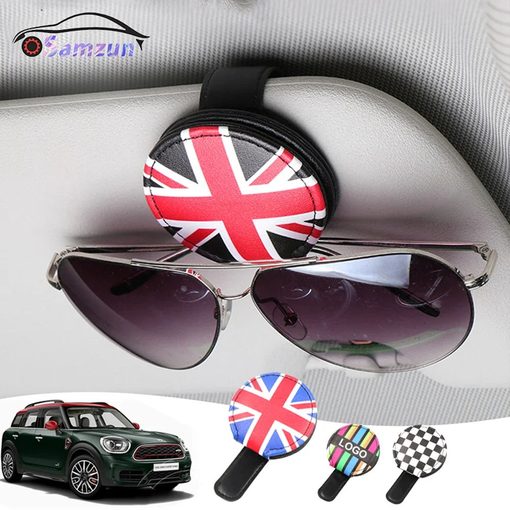 

Vehicle Sunglasses Clip Glasses Case Holder Fastener Accessories For Mini R50 R52 R53 R55 R56 R57 R60 R61 F54 F55 F56 F57 F60