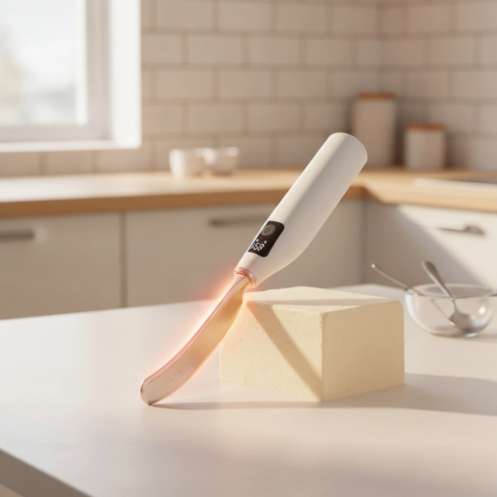 Rechargeable Electric Ice Cream Scoop Cordless Kitchen Tool Utensil Handheld for Home Cooks, Dessert Station