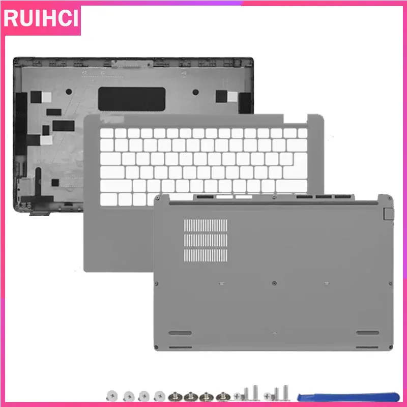 For DELL Latitude 5440 E5440 LCD Back Cover Upper Top Case Lower Bottom Cover Palmrest 07C1DW 7C1DW 091FX9 Gray
