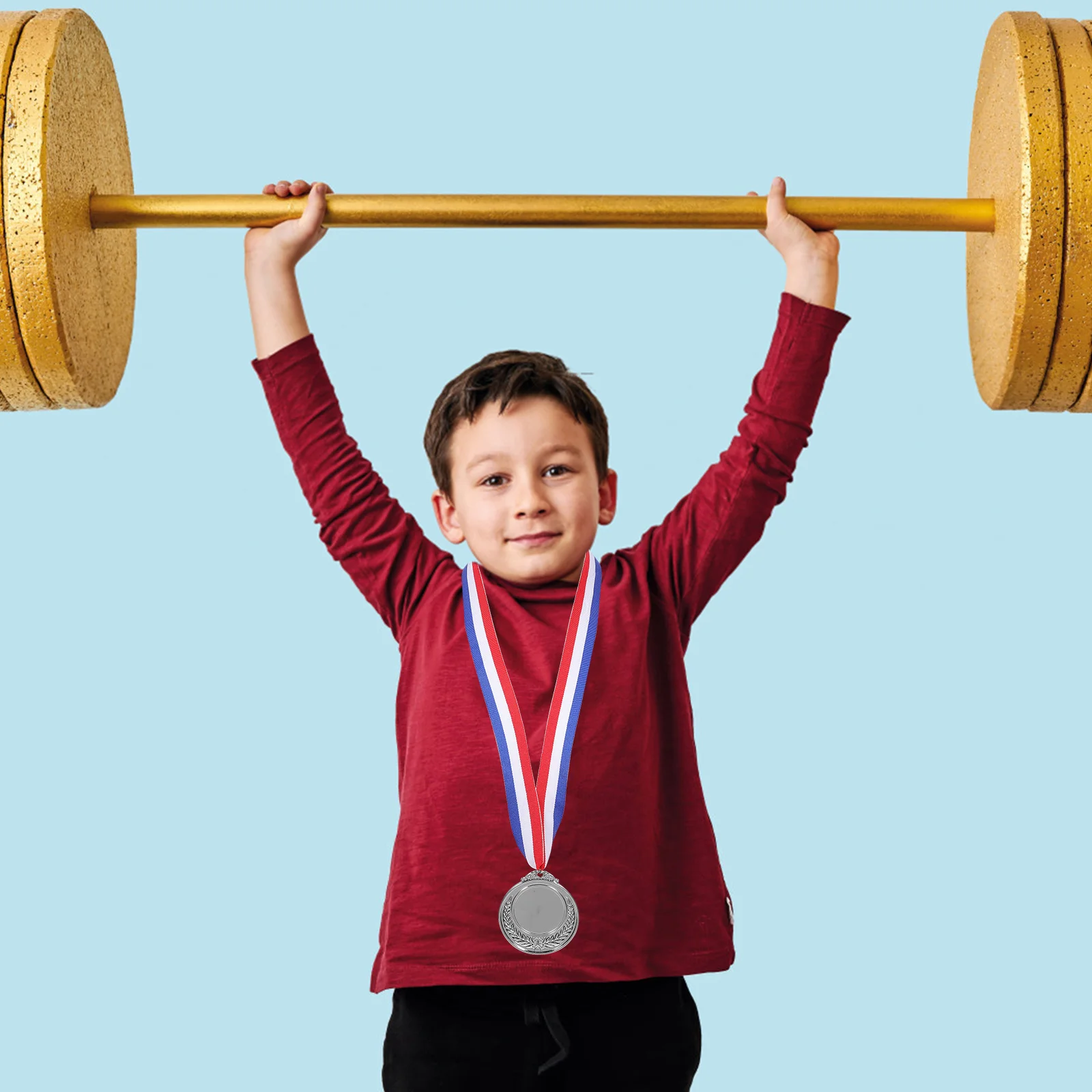 

6Pcs Marathon Medals High Quality Competition Awards Durable Universal Sports Medals for Winners Race Events Reward Medal