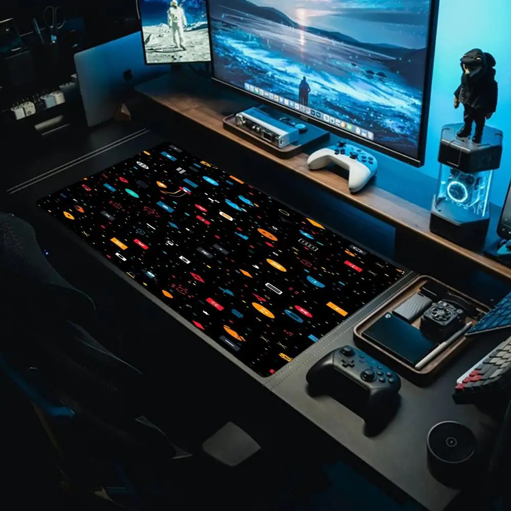 

Colorful small elements anti-slipMouse Pad Extra large waterproof and stain-resistant mouse pad