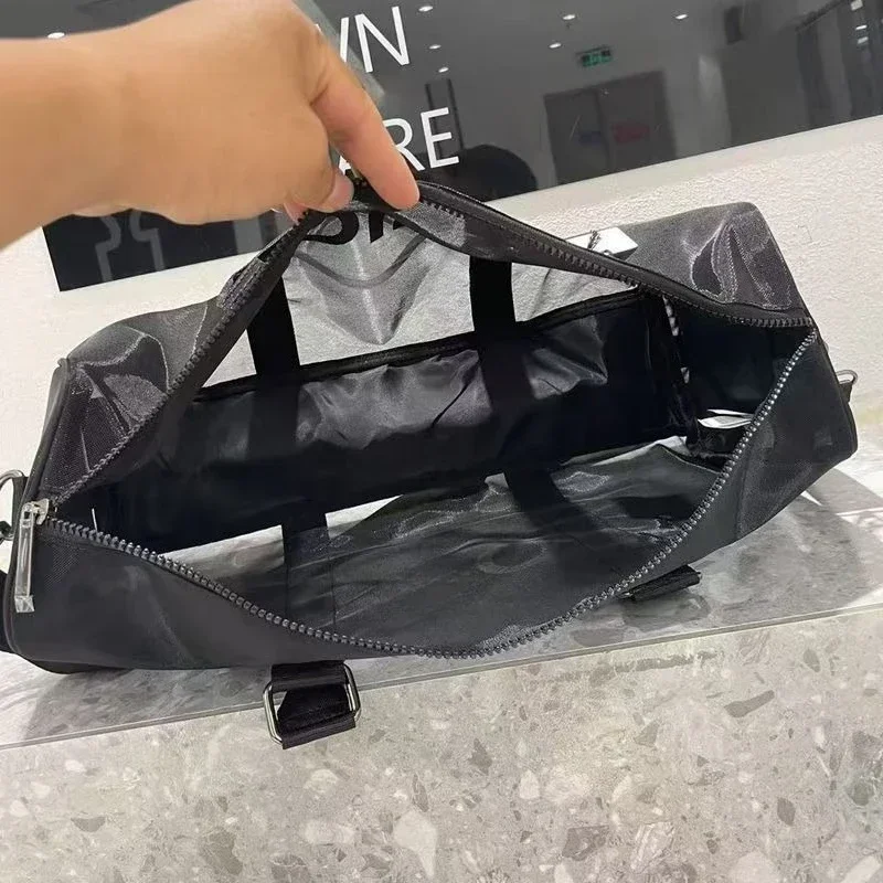 Designer Duffle Yoga Transparent Mesh Fitness Bag  Training Shoulder Crossbody Sport Bags For Women Fitness Travel Gym Bags