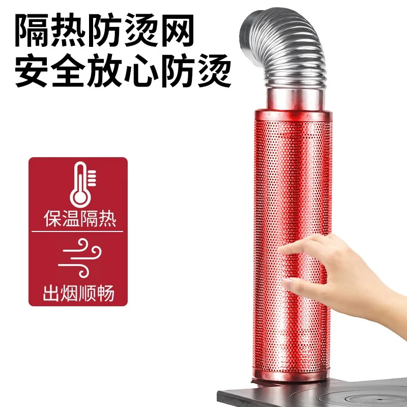 New type of heating stove firewood-coal dual-purpose firewood  Household indoor heating in winter Rural roasting stove Smokeless