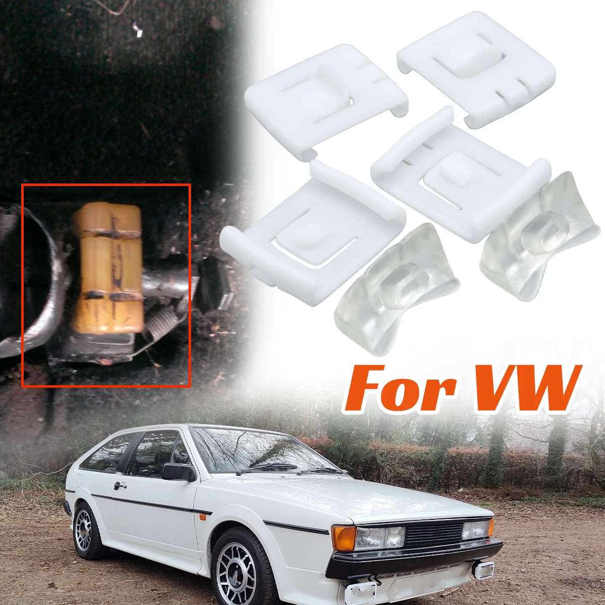 

For VW Scirocco T3 K70 Golf Inner Seat Rail Runner Slider Guide Clip Accessories Replacement Parts 431803173B Car Front Centre