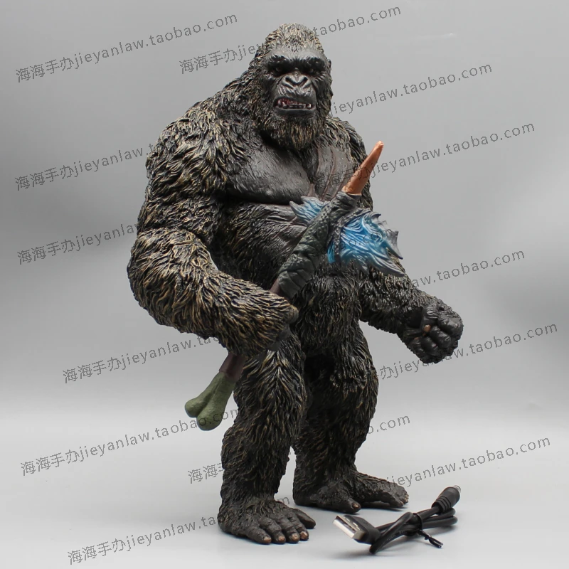 26cm Movie Figurine Godzilla Vs Kong The New Empire Figure GK KONG Action Figure Ray Tomahawk Model Glow PVC Collectible Toys