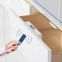 New Invisible Sensor Lock EMID IC Card Sensor Cabinet Lock Electronic Drawer Locker Wardrobe Shoe Cabinet Drawer Sensing Lock