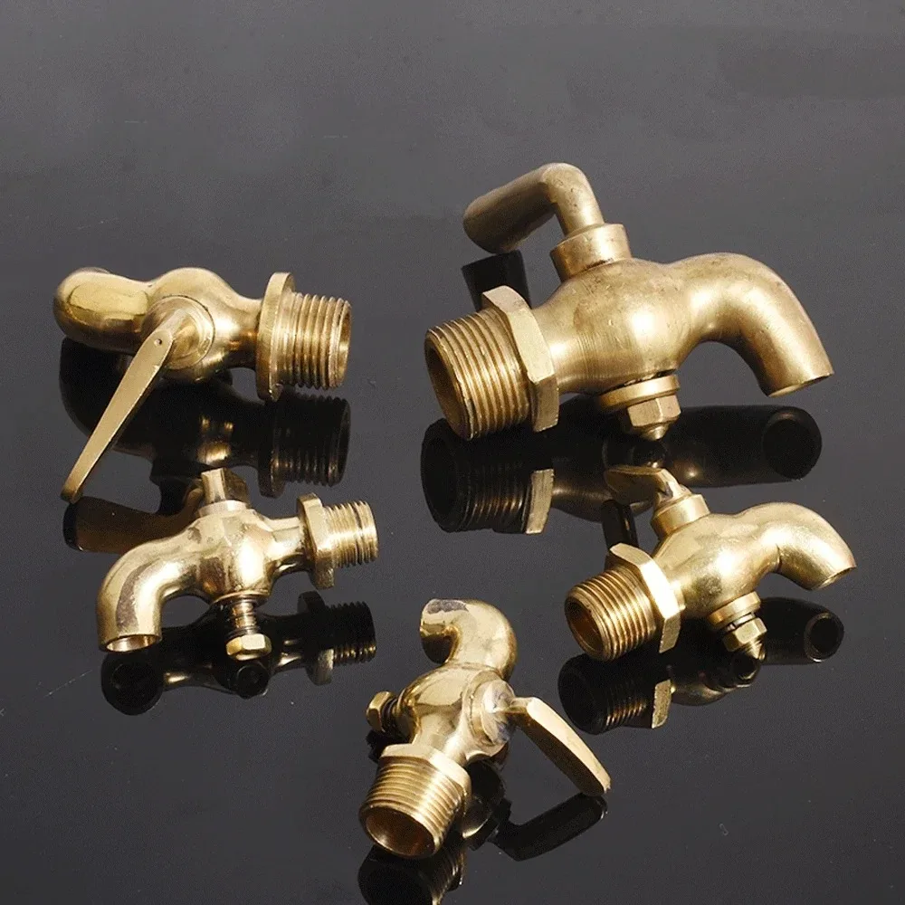 

1/4 "3/8" 1/2 "BSPP мужской колено 90-градусный латунный кран переключатель клапана для морского сливного клапана стопорный кран