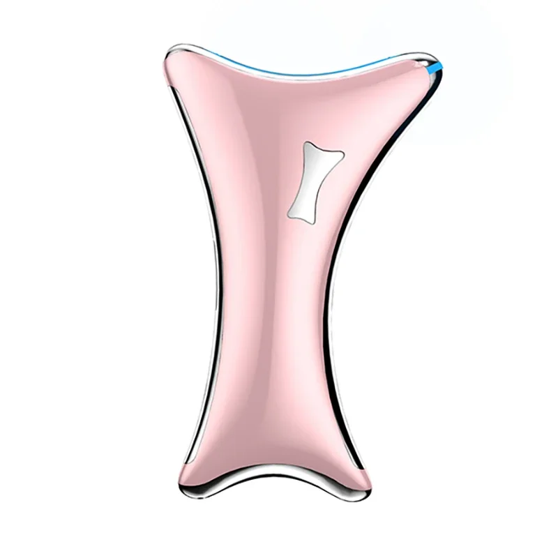 1pc elétrico facial raspagem massageador micro-corrente raspagem dispositivo anti rugas mandíbula magro beleza ferramenta