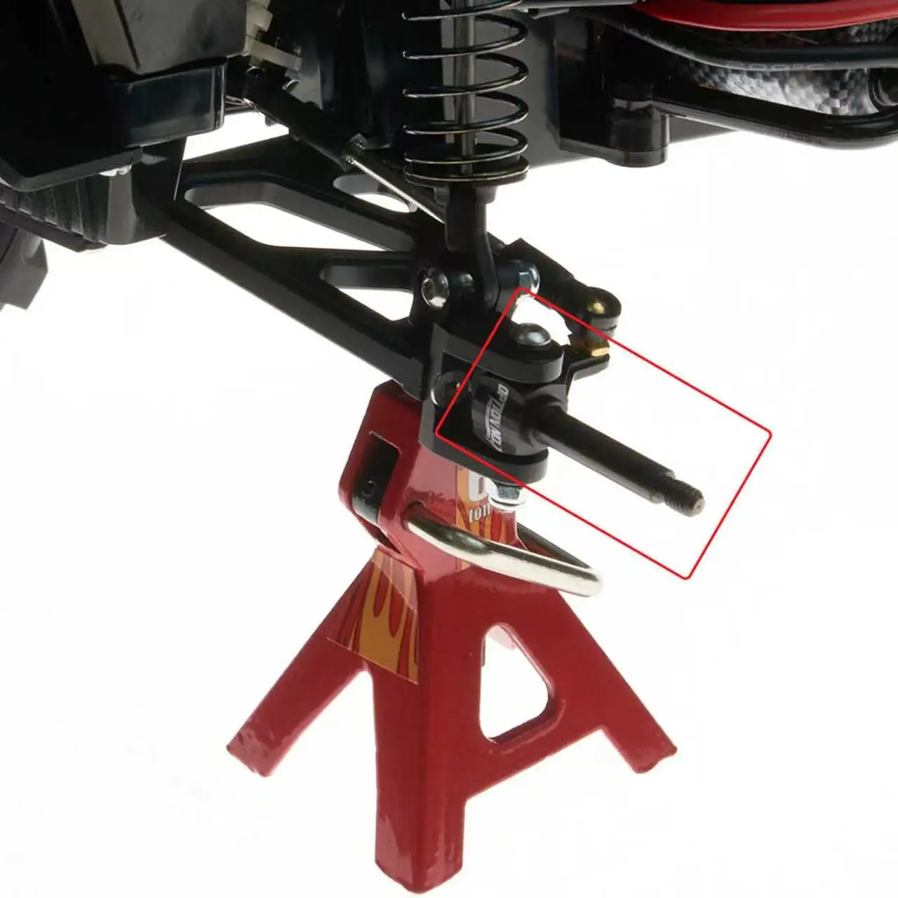 Aluminum Upright Front Knuckle Arm For Tamiya The Hornet Super Hornet CW-01 Chassis LunchBox Grasshopper Wild One