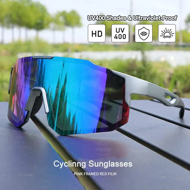 Cycling Sunglasses Outdoor Sports UV400 Shades Anti-Ultraviolet Unisex Y2K Windproof Hiking MTB Climbing Driving Goggles