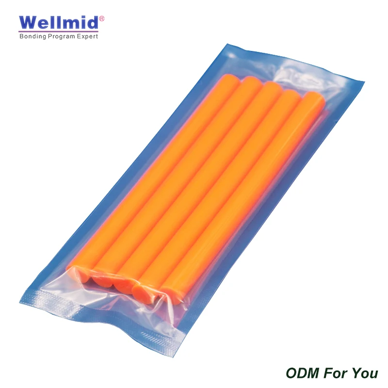 EVA Orange All-Purpose Adhesive Hot Melt Glue Gun Sticks for Kids Adults DIY Sealing Repairing ARALDITE Stereoscopic Drawings