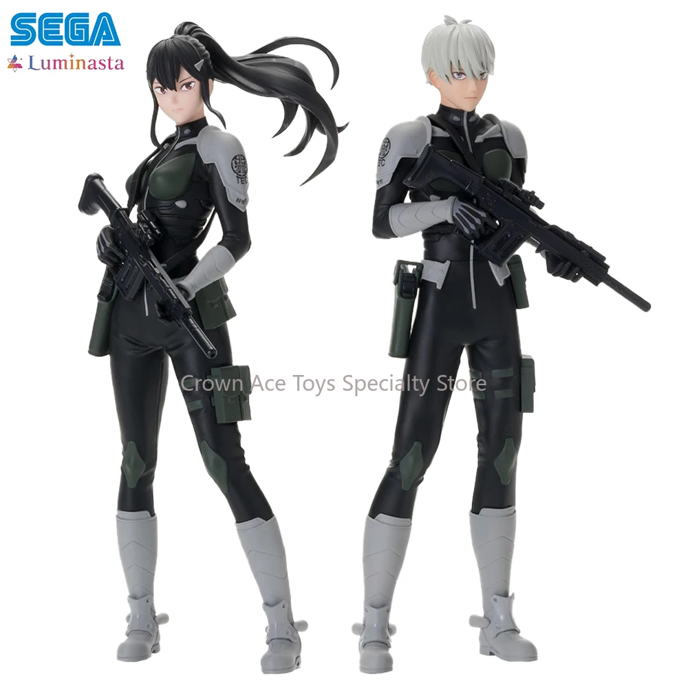 

SEGA Luminasta Mina Ashiro & Reno Ichikawa Kaiju No. 8 200mm Anime Action Figure Model Collection Doll Holiday Gifts Trendy Toys