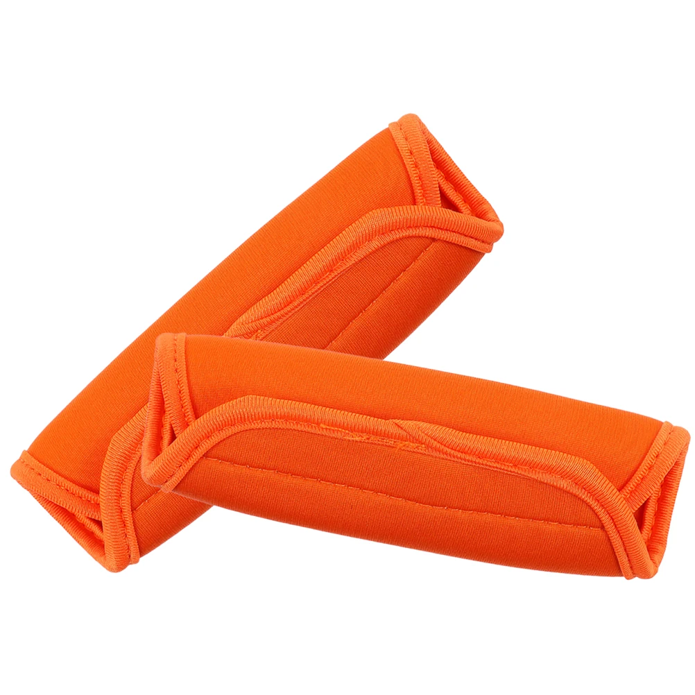 2 Pcs High Elastic Stroller Armrest Protector Luggage Handle Grips Wraps Cover Suitcase Neoprene Handle Sleeve Travel Bag Handle
