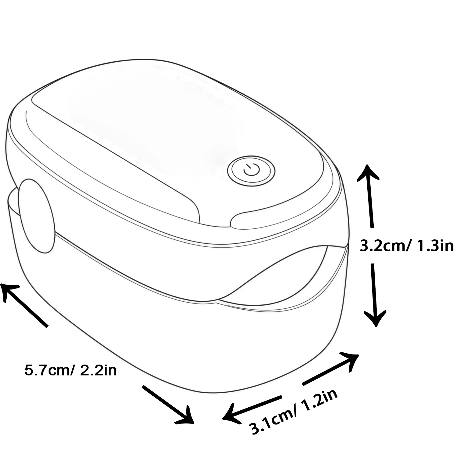 Portable 2IN1 Non‑Invasive Blood Glucose Meter Pulse Oximeter Home No Need Prick Glucometer Fingertip SpO2 Heart Rate Oximetry gallery 3