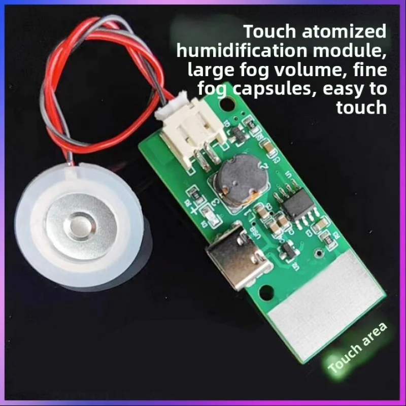 USB Ultrasonic Humidifier Driver Board DIY Atomization Module for Experiment Incubation Sensitive Humidification
