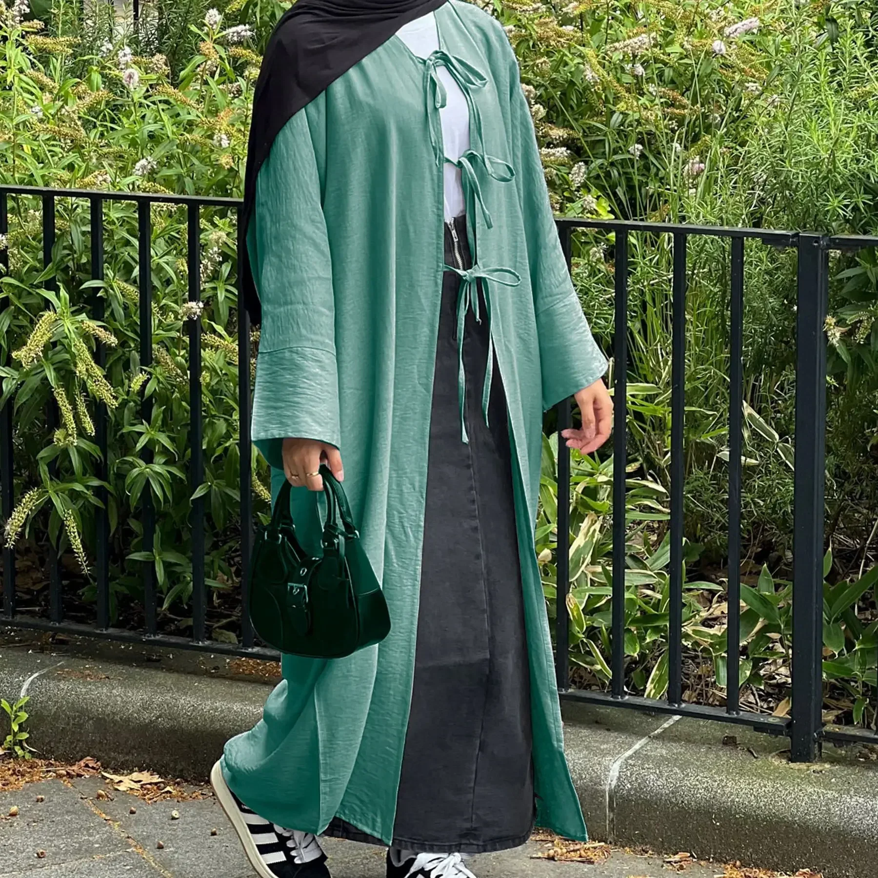 

Plain Open Abaya Ladies Arabic Kimono Muslim Party Dress Saudi Gulf Women Abayas Dubai Luxury Turkish African Islamic Clothing