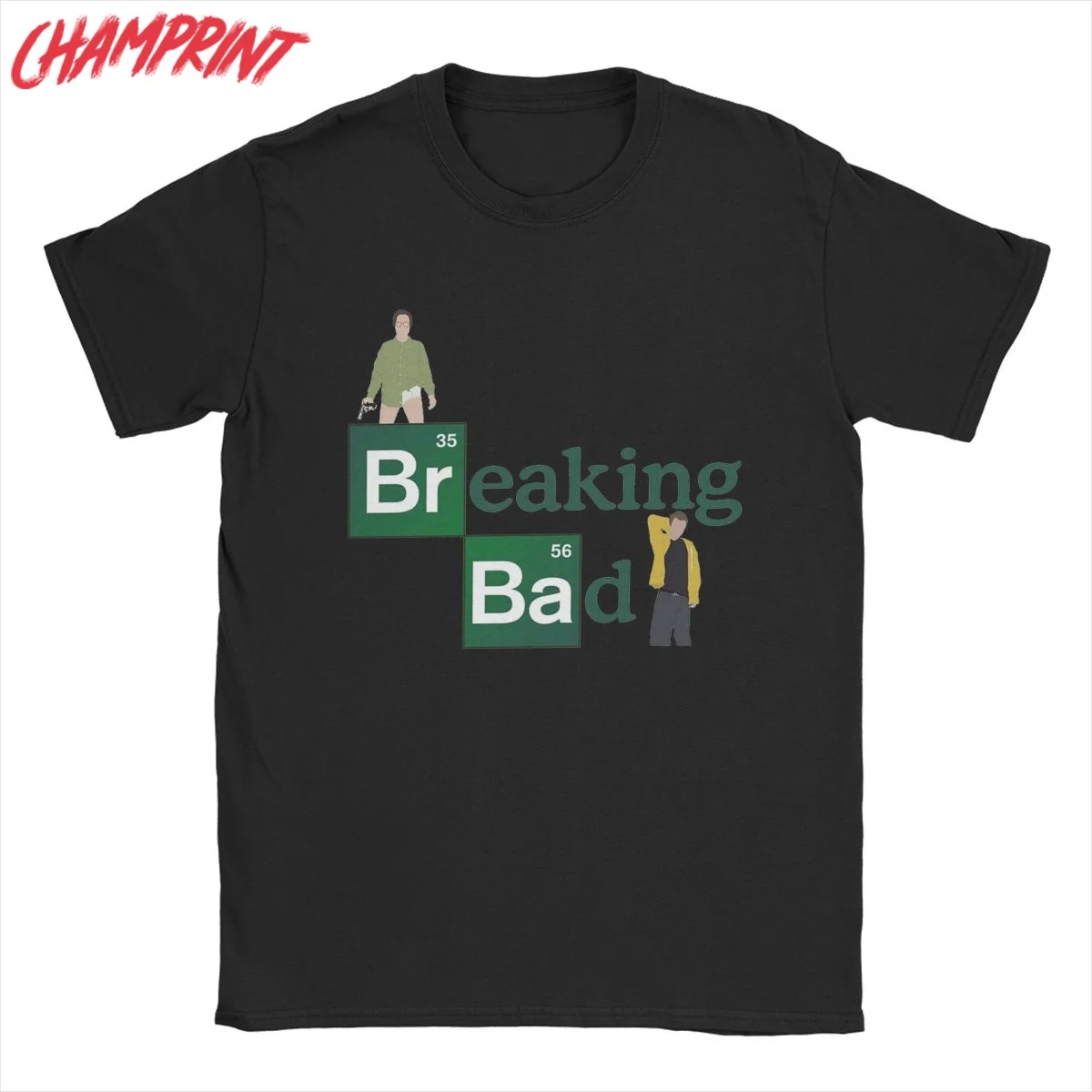 Breaking Bad T-Shirt Men Vintage Cotton Tees O Neck Short Sleeve T Shirts New Arrival Clothes