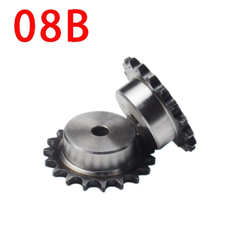 

Precision Industrial #45 Steel Drive Sprocket Wheel Gear for 08B-1 Chain,10-20 Teeth, Inner Hole Diameter 10 12 14mm, 1Pc