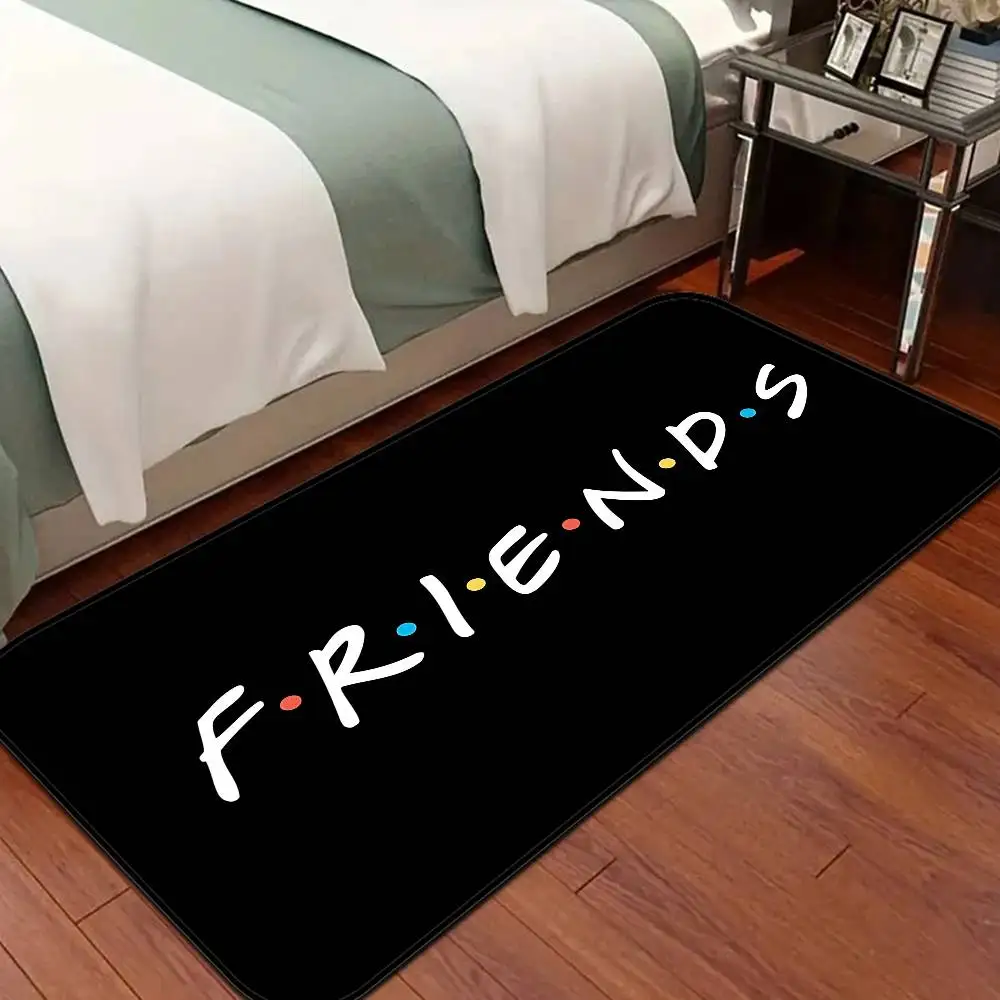 Hot Sale Friends TV Show Bathroom Mat INS Style Soft Bedroom Floor House Laundry Room Mat Anti-skid Welcome Doormat