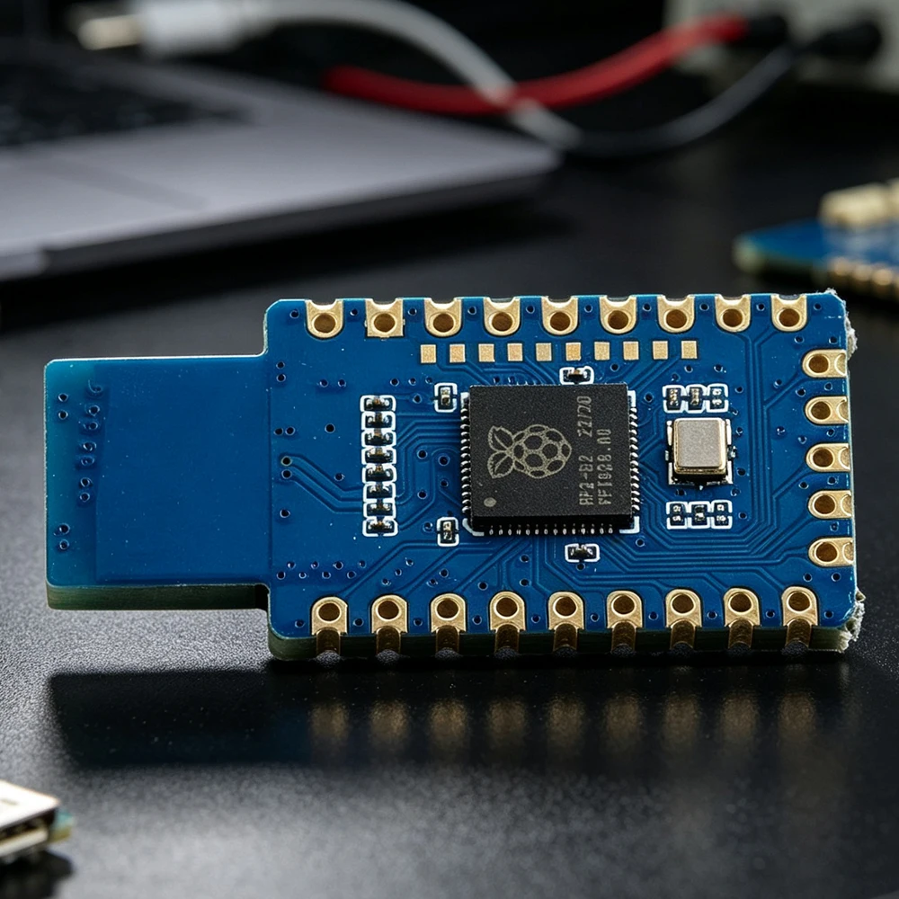 RP2040 Development Board Python/C Motherboard USB A Male Port RP2040-One Dual Core Processor Module 4MB Flash Low Power