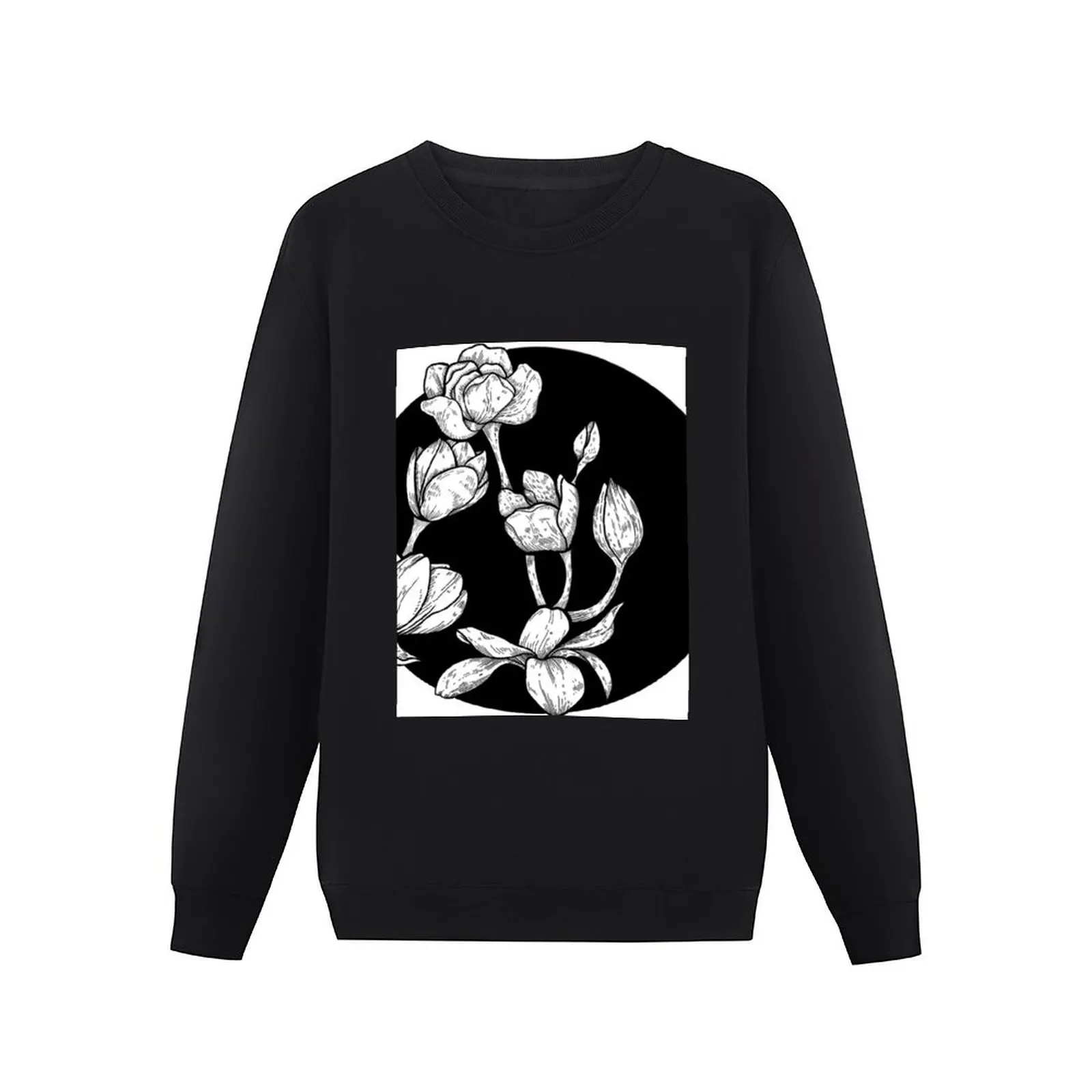 Flowers Pullover Hoodie men's sweat-shirt set hooded sweatshirts