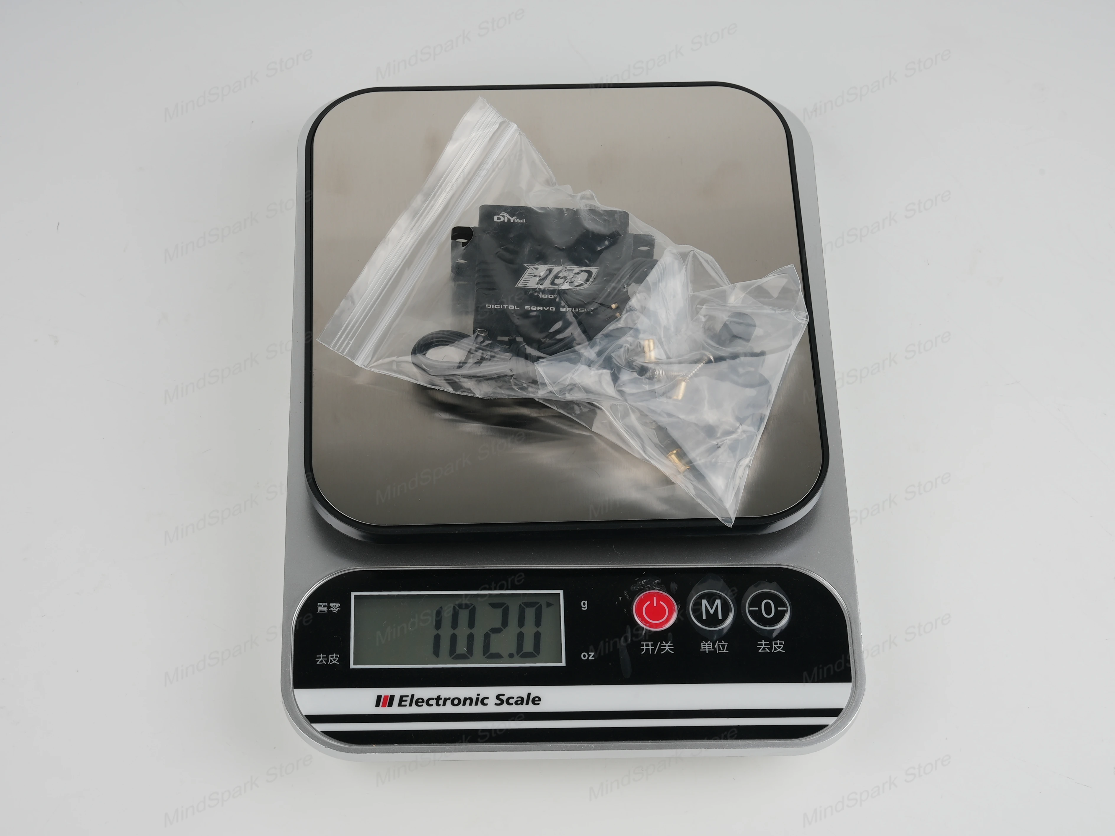 Motore brushless con ingranaggio in acciaio servo digitale da 60 kg 4.8 V-8.4 V Coppia elevata da 180 gradi impermeabile per auto RC fai da te Crawler Barca aereo