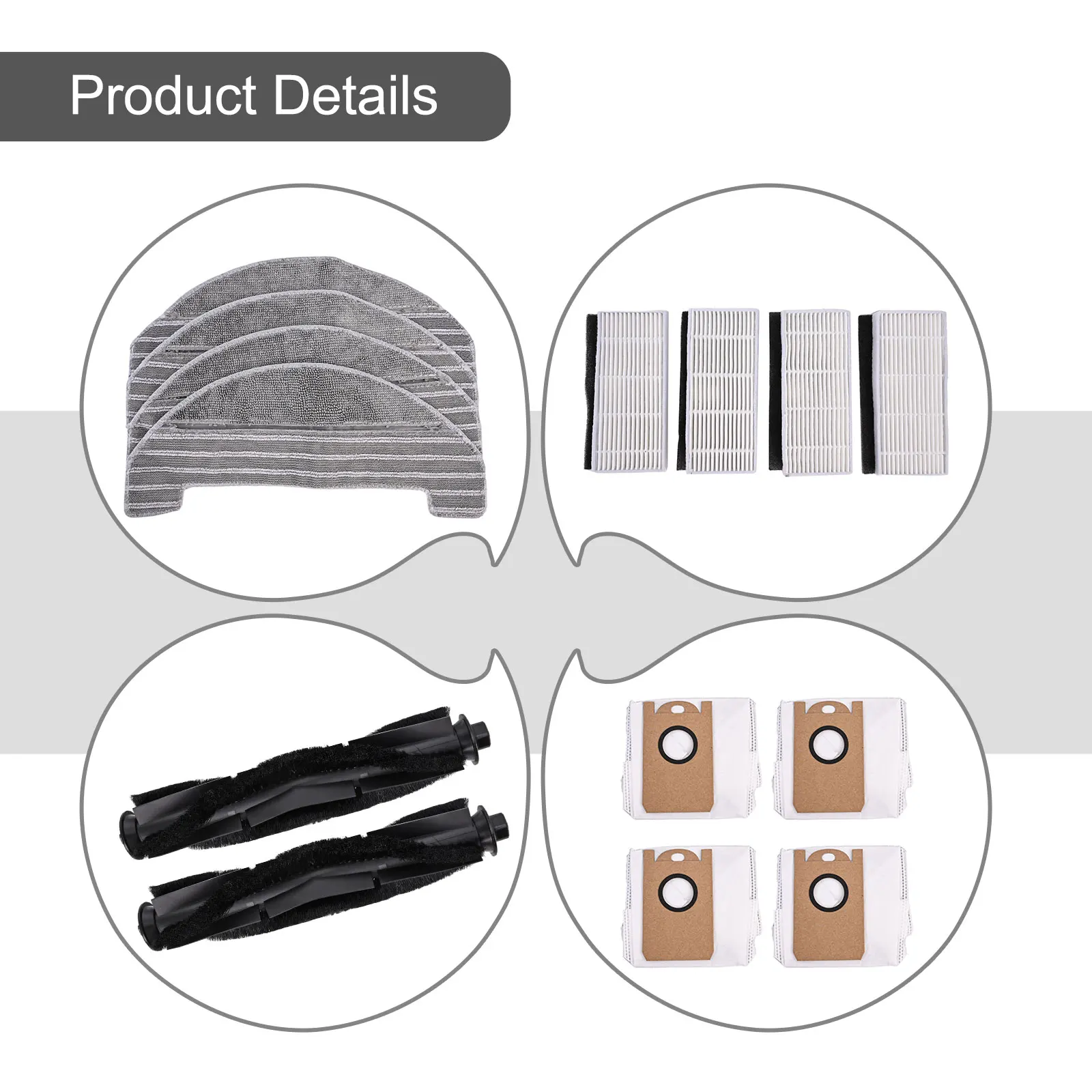 1 Side Brush for sweeper for kit Exquisite Bathroom Brand for New Cleaning Delicate Equipment High Quality Highly Matched 1