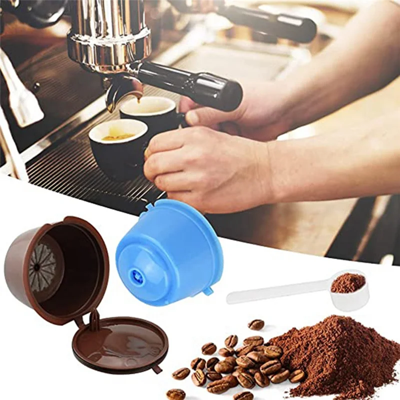 A008 แคปซูลกาแฟแบบกรอง ถ้วยกรองแบบเติมได้ ใช้ซ้ำได้