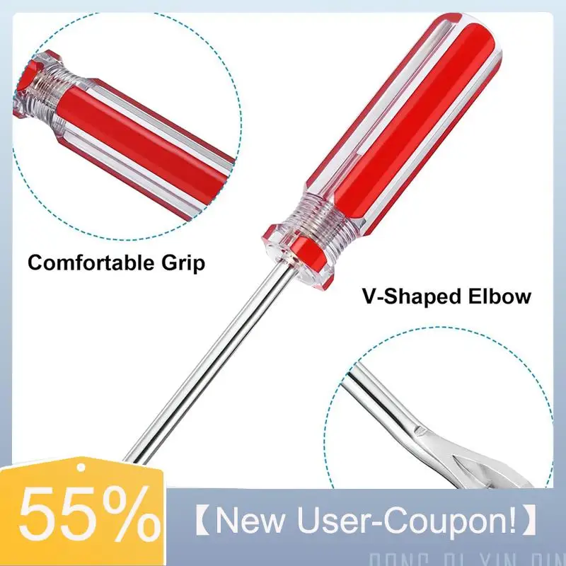 

A81M Новый инструмент для удаления скоб для ногтей, 3 шт., 4 дюйма, V-образный съемник для изогнутой обивки, строительный съемник