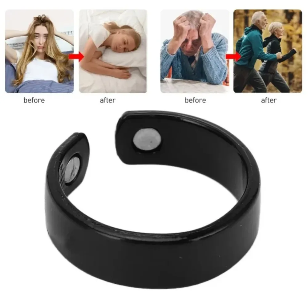 Blood Sugar Controls Ring Diabetes Monitor Blood Sugar Balance Magnetic Therapy Improve Sleep Soreness Relief Lymphatic Drainage