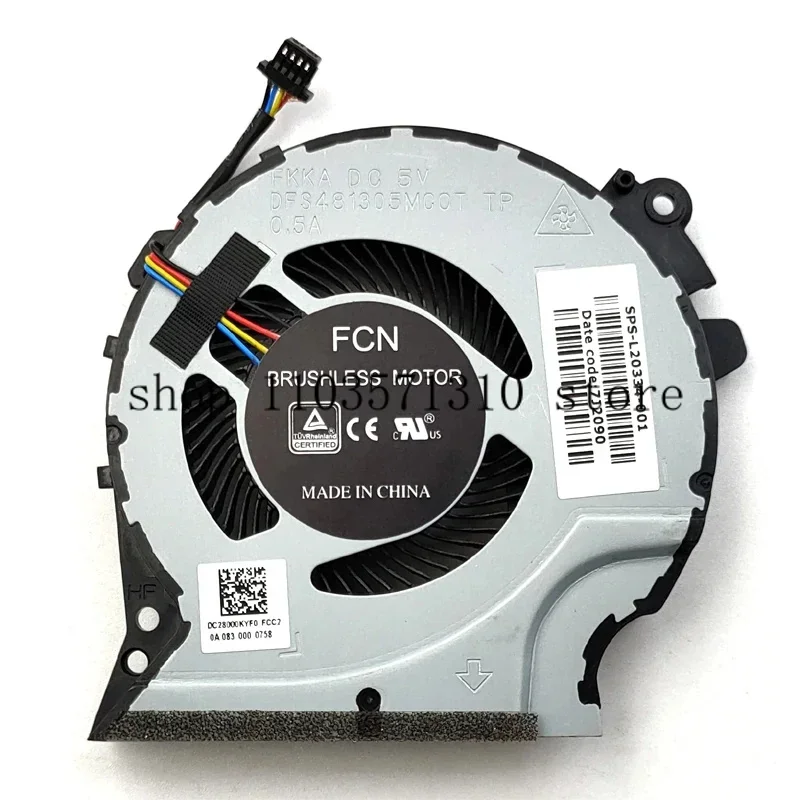 New for HP Pavilion gaming 15-cx 15-cx0020nr 15-cx0030nr 15-cx0056wm 15-cx0060tx 15-cx0061tx 15-cx0077wm laptop GPU cooling fan