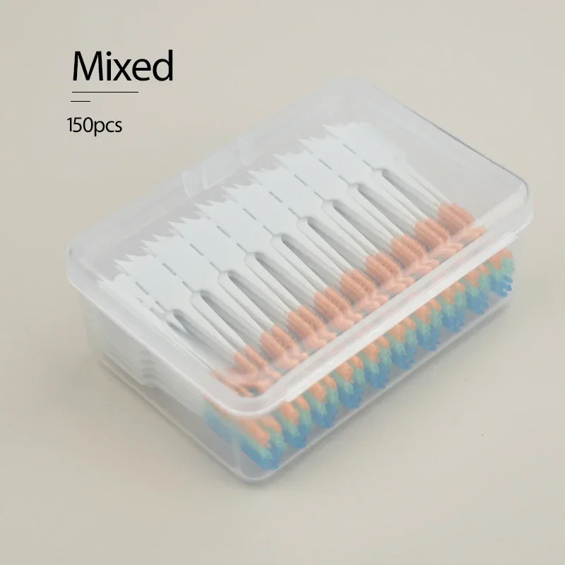 

Teeth Gap Brush Teeth Toothbrush Orthodontics Braces Interdental Brush Oral Hygiene Cleaning Care Tool Soft Silicone Material