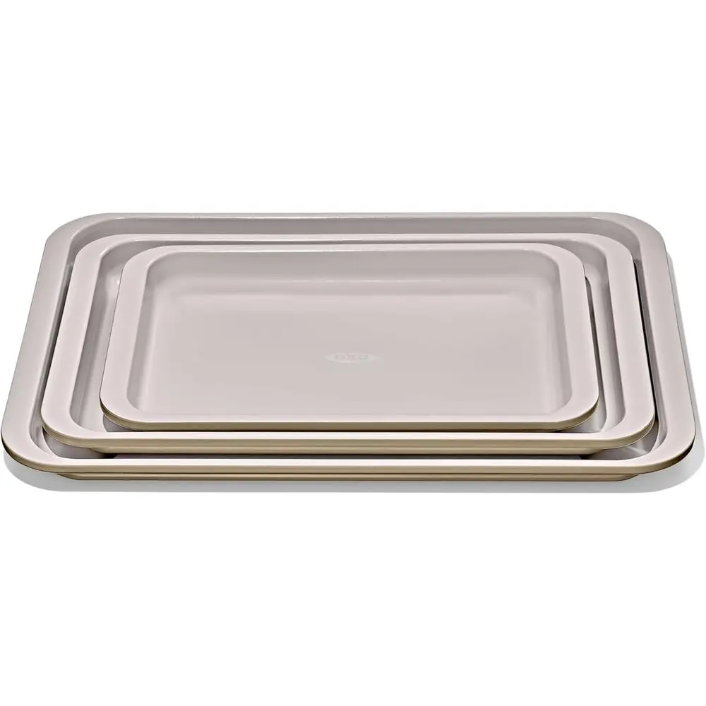 

Набор форм для выпечки из 3 предметов с антипригарным покрытием Pro Ceic с антипригарным покрытием — набор форм для выпечки — печенье