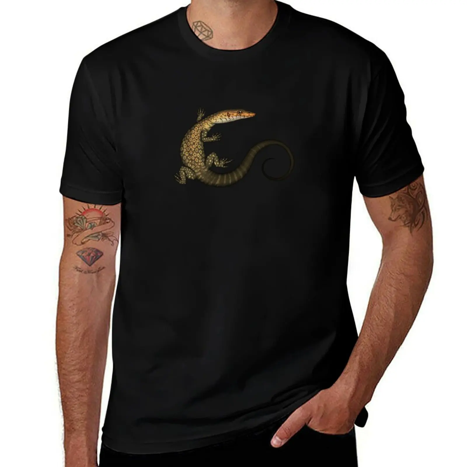 Mitchell's Water Monitor T-Shirt Large Size Short Sleeve T-Shirt